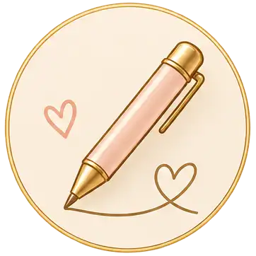 emoticone stylo
